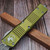 Microtech Combat Troodon OD Green Bowie Apocalyptic 146-10APOD S/N 38902- Preowned