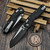 Microtech MSI Ram-Lok Mini Black Aluminum Fluted 3.10" S/E Black 210M-1FL  By Edc Lifestyle
