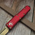 Microtech UTX-85 Red S/E Bronzed 231-13RD S/N 09034 - Preowned