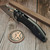 Microtech Borka Auto Stitch S/E Stonewash 169-10 S/N 10032 - Preowned