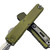 Microtech UTX-70 Gen IV OD Green 2.5" D/E Stonewash 11474-10OD