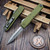 Microtech UTX-70 Gen IV OD Green 2.5" D/E Stonewash 11474-10OD