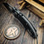 Microtech M-Stitch Ram-Lok Manual Black Frag 3.0" S/E Apocalyptic 169MRL-10APFR