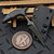 Microtech/Bastinelli Bee DLC Stonewash Push Dagger W/ Carbon Fiber Scales & Blue Ti HW 218-1DLCMS1 by EDC Lifestyle
