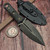 Microtech/Borka Blades SBD Fixed Blade Carbon Fiber Handles & Sheath D/E DLC - Preowned 201-1DLCCFS-804 by EDC Lifestyle
