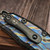 Heretic Knives Custom Martyr Auto Blazed Titanium DLC Hardware W/ LSCF Button S/E DLC - Preowned