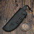 Heretic Knives Kobold Bowie Fixed Blade Knife Glow Carbon Fiber 2.6" DLC H065-6A-GLOCF