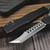 Marfione Custom Halo III Mini Hellhound Tanto Mirror Polish Abalone Inlays