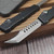 Marfione Custom Halo III Mini Hellhound Tanto Mirror Polish Black Lip Pearl Inlays