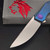 Holt Bladeworks Renegade 300 Pinstripes Crystal Ti Collars, Timascus Clip and Spacer