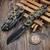 Microtech MSI Ram-Lok Polymer Tri-Grip Clawburst Camo S/E Full Serrated 210T-3PMCWC-Z4 by EDC Lifestyle