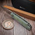 CIVIVI Button Lock Elementum II Jade G10 S/E Satin - Preowned