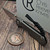 Chris Reeve Knives Large Inkosi Drop Point Glass Blasted Silver Lugs LIN-1108-006 - Preowned