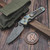Serge Knives Rook Bird Menuki Skull and Crossbones - Preowned