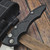 Microtech Kesterel Auto Black Partial Serrated S/N 0244 - Preowned