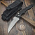 Microtech Kesterel Auto Black Partial Serrated - Preowned  by EDC Lifestyle