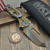 Medford Knives Praetorian Ti Bead Blasted Brush Bronzed S45VN T/E Vulcan - Preowned