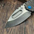 Medford Knives Prae Ti BB Gray Predator S35VN Drop Point - Preowned