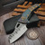 Borka Blades Ti2 Design Winged Skull V2 Shylock Full Rock Grind Blue Oreo