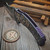 Borka Blades Ti2 Design Mech Operator Shylock Rock Grind Purple Oreo