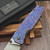 Custom Knife Factory CKF Lex Purple Crystal Ti