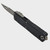 Microtech UTX-85 Gen IV Black Topographic Deep Engraved 3.10" Interceptor M390MK Apocalyptic 12354TP-10APS