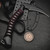 Bastinelli Knives Custom ReaperTAC Scythe Red Ganpi Wrap Bronze Menuki 6.7"
