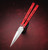 Pro-Tech FlyFather 2 Red Balisong 4" Satin FF2101-Red
