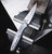 Pro-Tech 2026 Custom 004 Grey Avalon Mike Irie 4.25" Mirror Polished 154CM Compound Grind White Pearl Button Satin HW Polished Clip