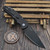 Pro-Tech Knives TR-5 Auto Black Feather 3.25" S35VN DLC Black Lip Pearl Button Blade Show 2026