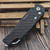 Pro-Tech Knives TR-5 Auto Black Feather 3.25" S35VN DLC Black Lip Pearl Button Blade Show 2026