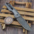 Pro-Tech Vero Synapse 2 2026 Custom 002 Herringbone 17-4 Steel 3.5" Chad Nichols Raindrop Damascus