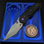 Chaves Jake McCoy Omega Street Black Knurled Aluminum 154CM Stonewash Purple Ti HW