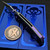 Chaves Jake McCoy Omega Street Black Knurled Aluminum 154CM Stonewash Purple Ti HW