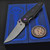 Chaves Jake McCoy Disciple Street Black Knurled Aluminum 154CM Stonewash Purple Ti HW