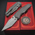 Chaves Jake McCoy Integral Omega Street Stonewash Titanium Belt Finish M390 Machine Finish Stainless HW