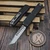 Microtech UTX-70 Gen IV Black 2.5" Hellhound T/E Stonewash 14194-10S