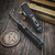 Microtech UTX-70 Gen IV Black 2.5" Hellhound T/E Stonewash 14194-10S