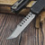 Microtech UTX-70 Gen IV Black 2.5" Hellhound T/E Stonewash 14194-10S