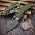Microtech M-Stitch Ram-Lok Manual Frag OD Green Apocalyptic 3.0" S/E 169MRL-10APFROD