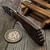 Strider SMF FWP Copper 4" Tiger Stripe Spearpoint