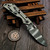 Strider SMF FWP Copper 4" Tiger Stripe Spearpoint