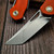 Grissom Knife & Tool Baby Zeus Orange G10 2.88 T/E Stonewash