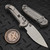 Microtech LUDT Ram-Lok Manual Frag Titanium 3.4" Clip Point Stonewash M390MK Bronze Ti Accent Marfione Select 1135RL-10FRMS1
