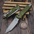 MICROTECH SOCOM RAM-LOK T/E STONEWASH FRAG ALUMINIUM OD GREEN 161RL-10FROD