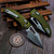 Microtech M-Stitch Ram-Lok Manual Frag OD Green Stonewash 3.0" S/E 169MRL-10FROD