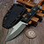 Microtech Knives Always Survive Fixed Blade Two-Tone Apocalyptic Black G-10 96-10TTAPBK