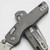 Microtech MSI Mini Natural Clear Fluted Aluminum 3.18" S/E Stonewash 210M-10FLNC