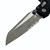 Microtech MSI Mini Black Aluminum Fluted 3.18" S/E Partial Serrated Apocalyptic 210M-11APFL