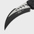 Microtech Hawk Auto Black Tactical Textured Inlays 4" 166-1T